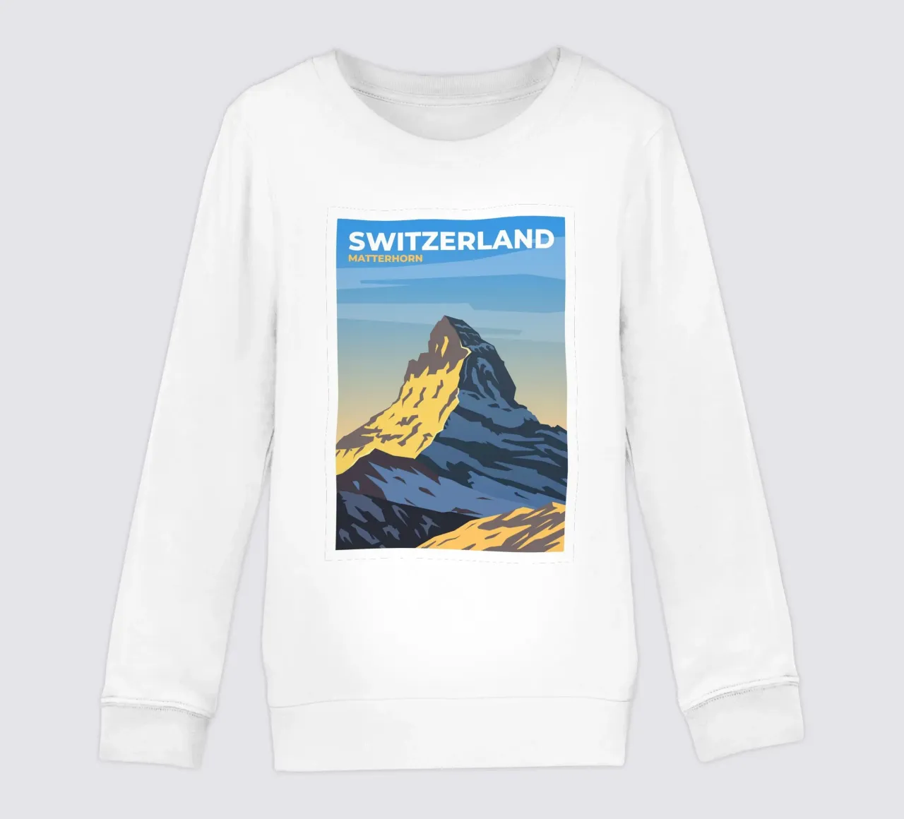 Cervino, Svizzera felpa bambino da Wanderlust Vibes