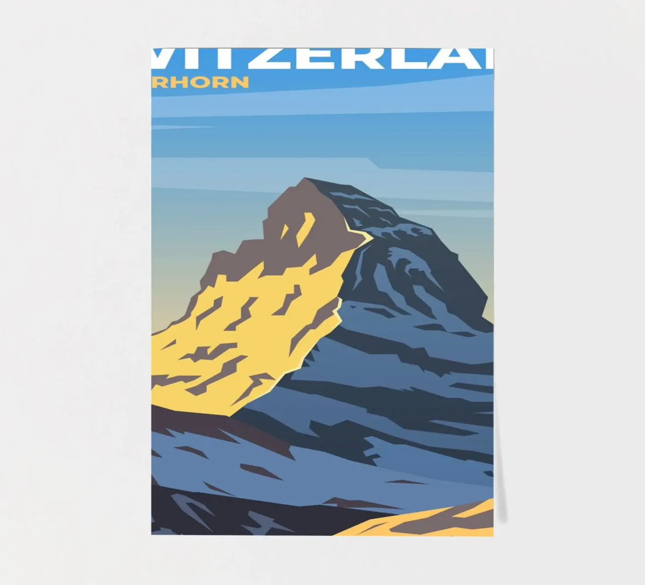 Matterhorn, Switzerland sticker sheet by Wanderlust Vibes
