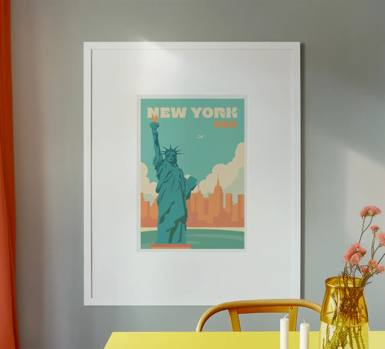 New York, Usa hahnemühle by Wanderlust Vibes
