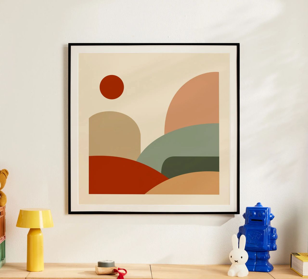 layers sunshine poster by hinity