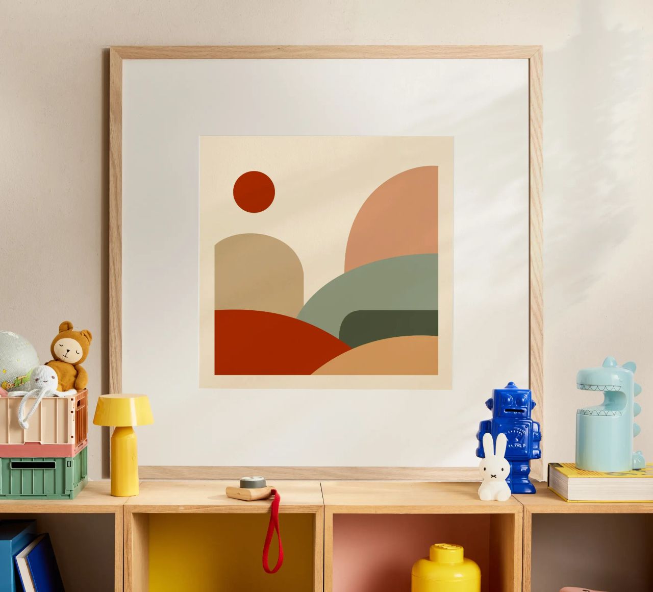 layers sunshine poster by hinity