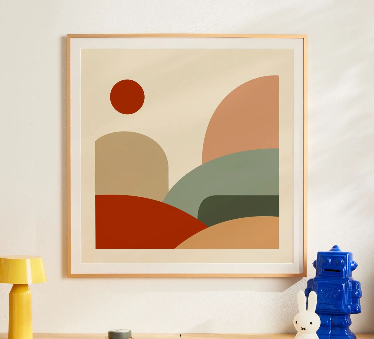 layers sunshine poster by hinity