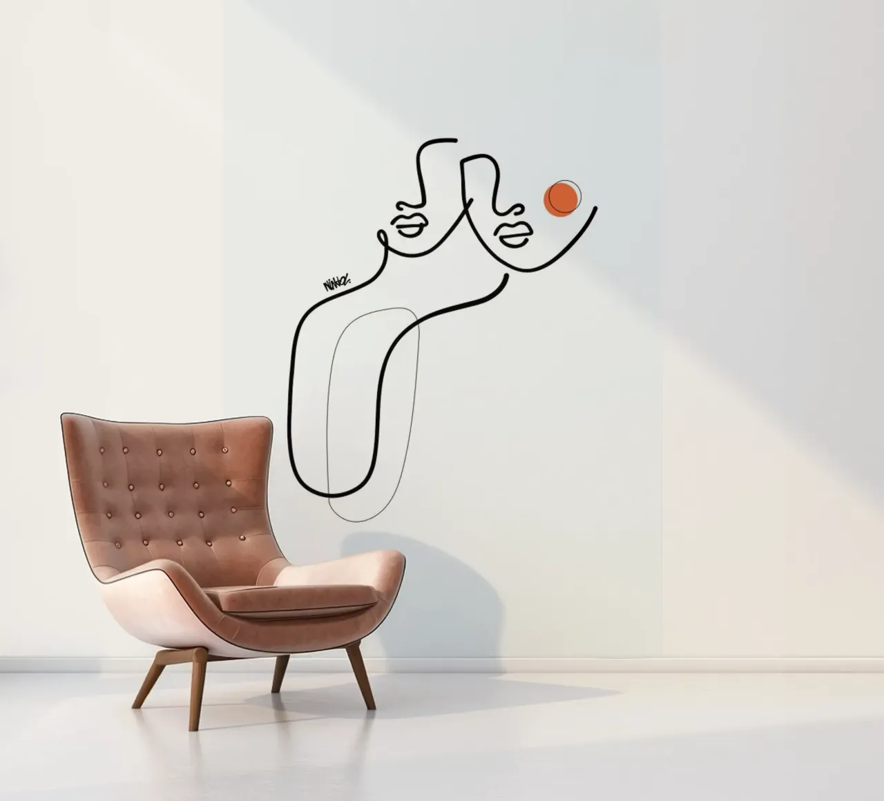 Uno fotobehang van Ninhol