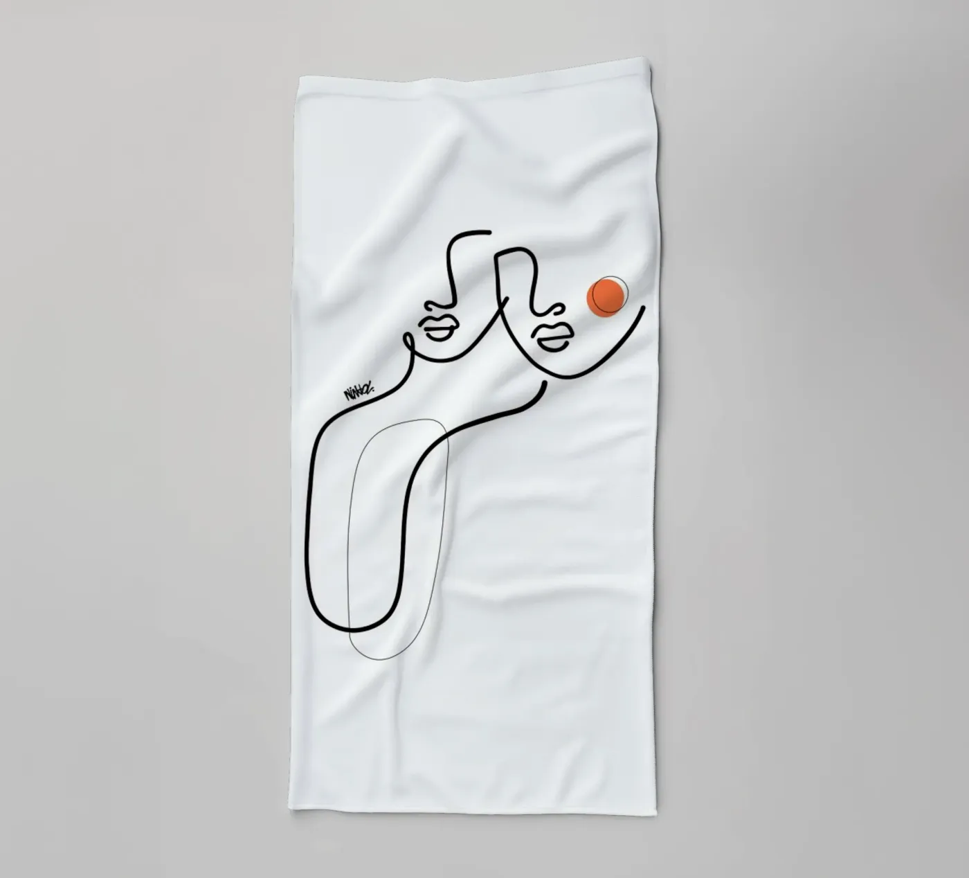Uno badhanddoek van Ninhol