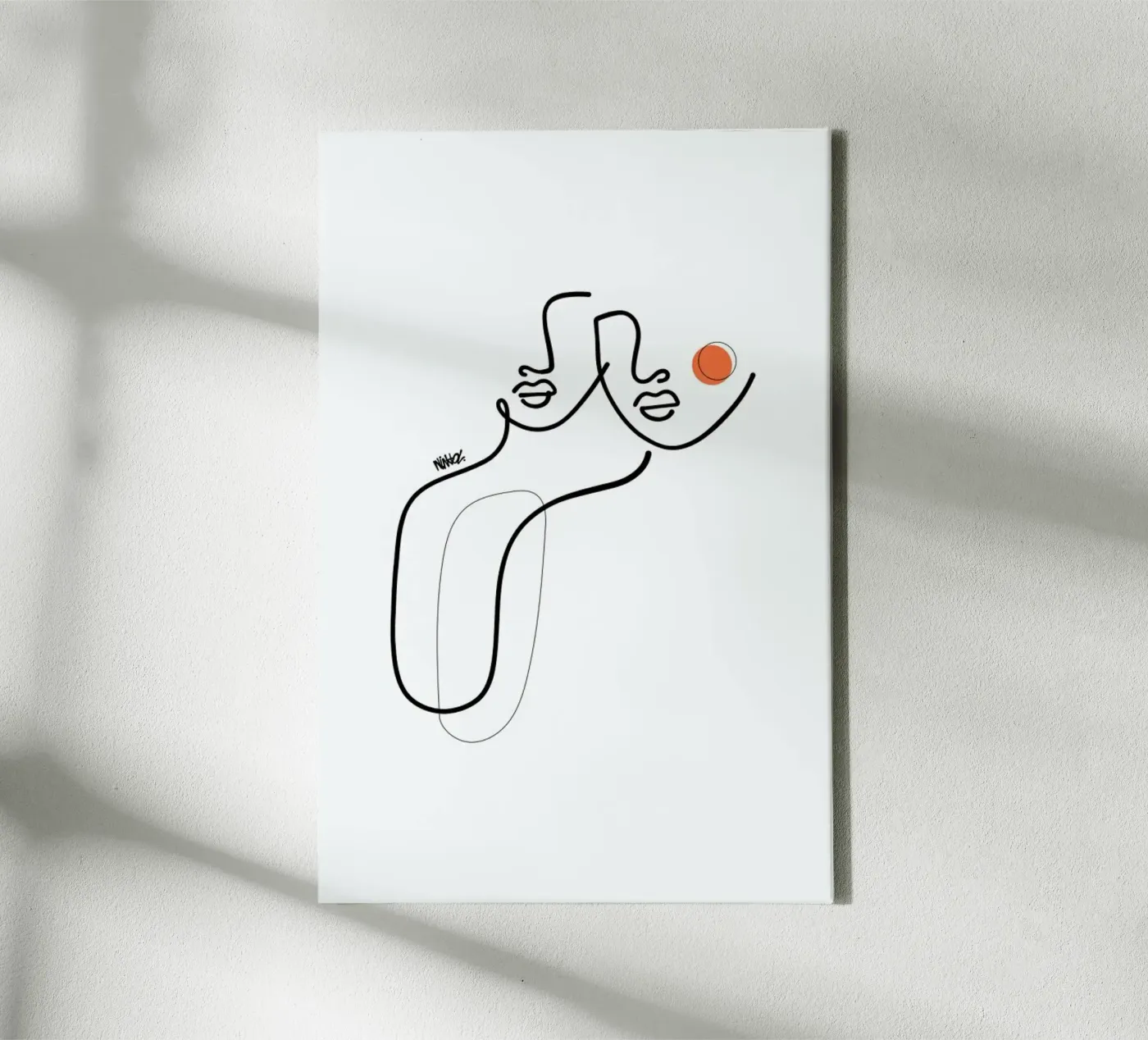 Uno canvas by Ninhol