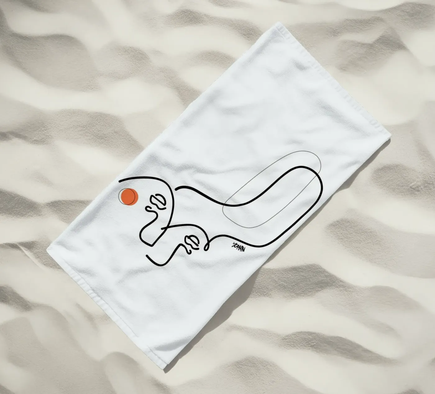 Uno serviette de plage de Ninhol