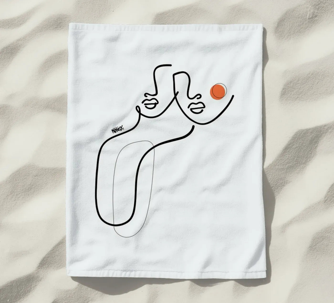 Uno serviette de plage de Ninhol