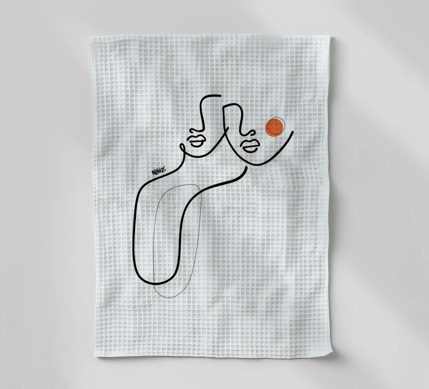 Uno Geschirrtuch von Ninhol