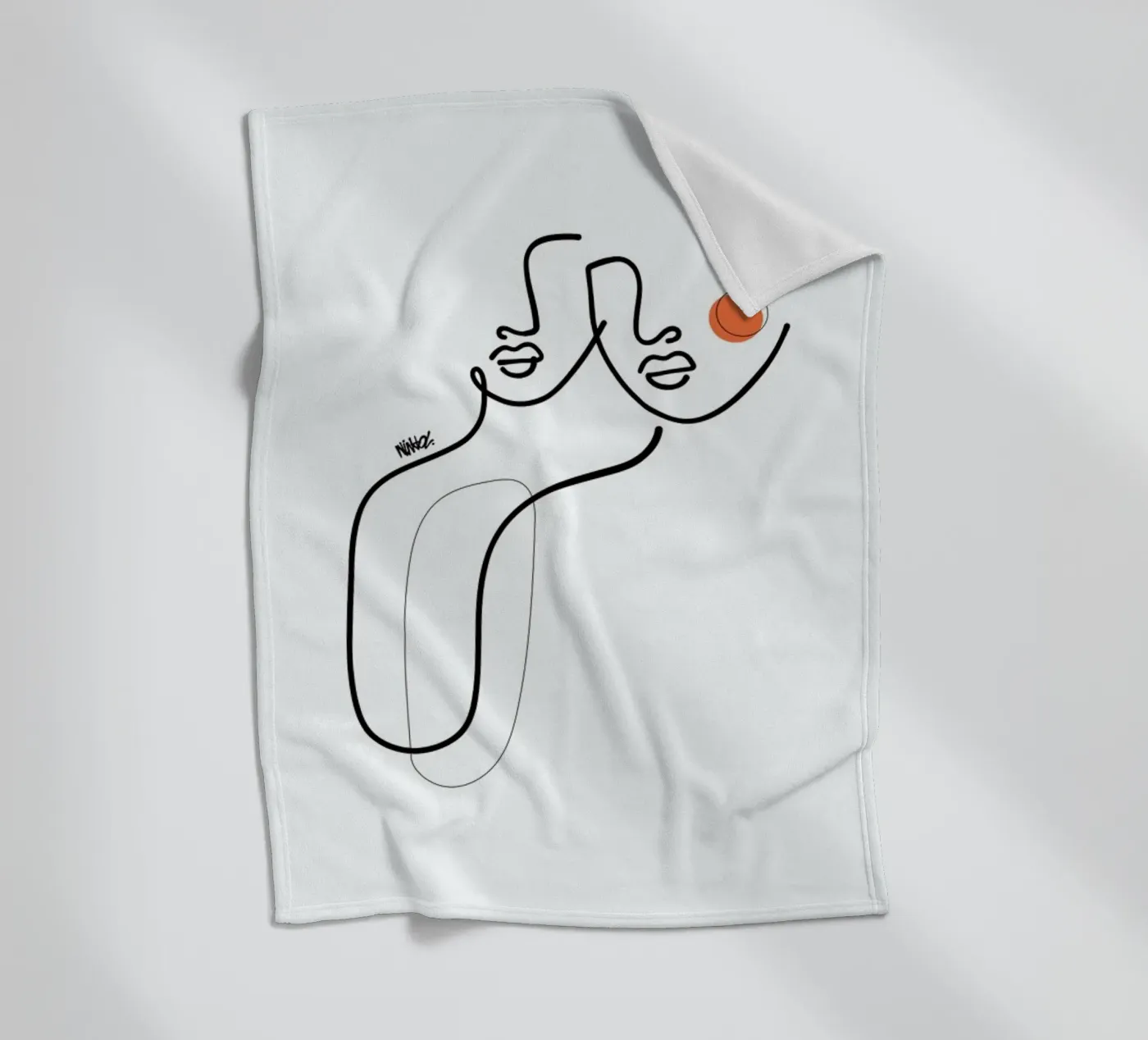 Uno fleecedeken van Ninhol