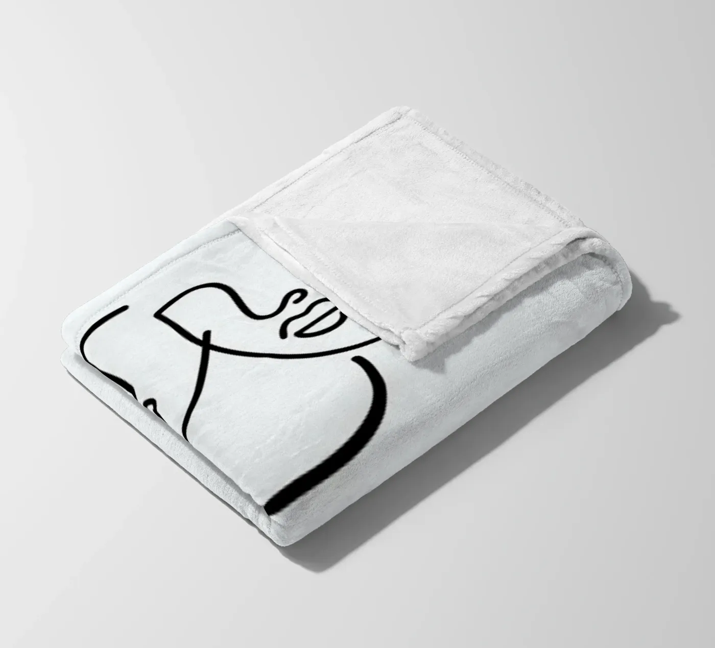 Uno fleece blanket by Ninhol