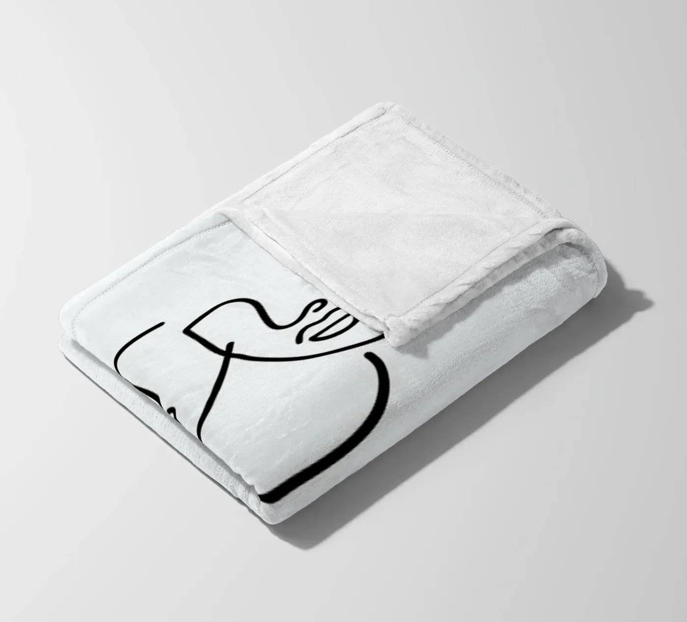 Uno fleece blanket by Ninhol