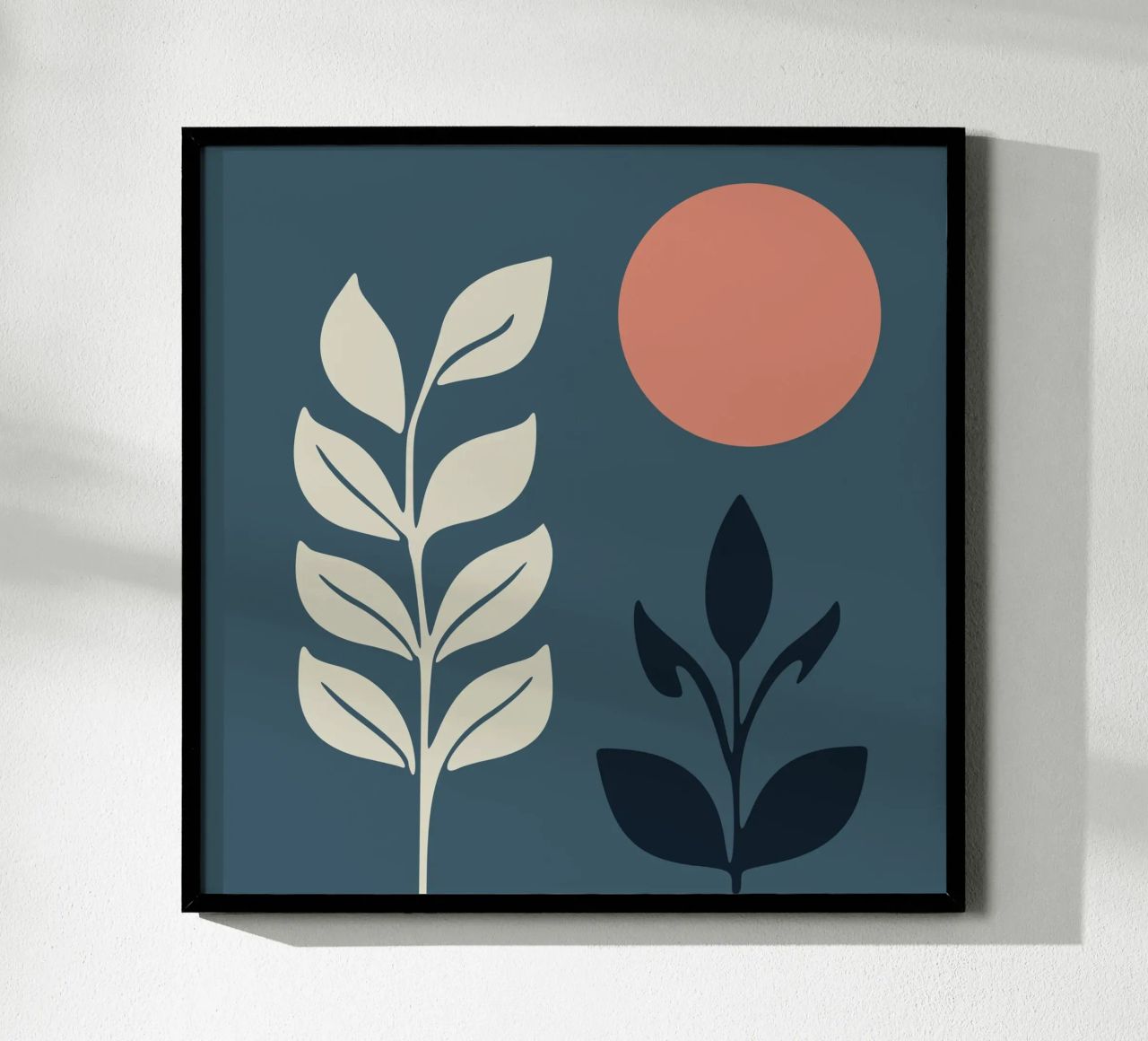 la plante et la lune poster de hinity
