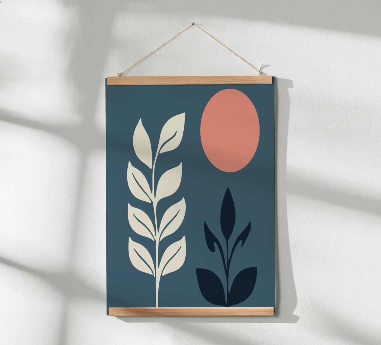 la plante et la lune poster de hinity
