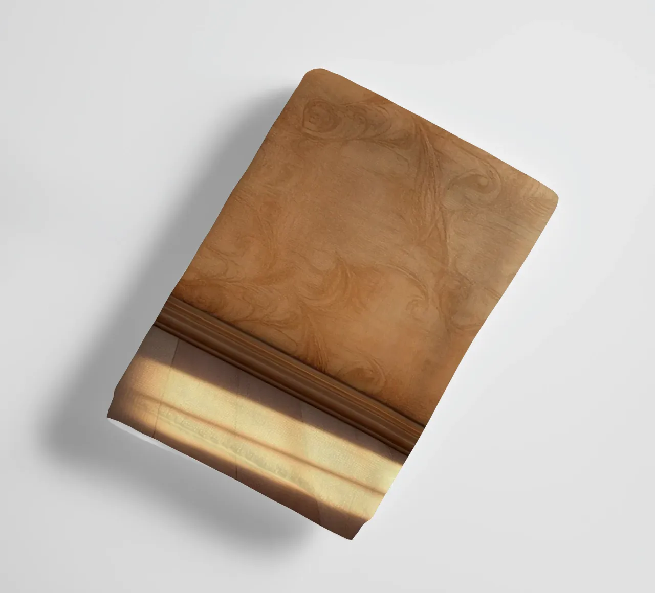 Design mural abstrait élégant avec des tons chauds et une lumière douce serviette de bain de DesignDoodle