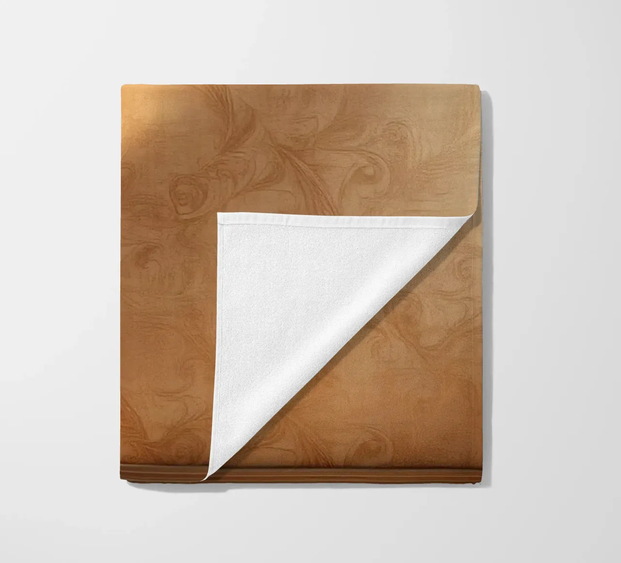 Design mural abstrait élégant avec des tons chauds et une lumière douce serviette de plage de DesignDoodle