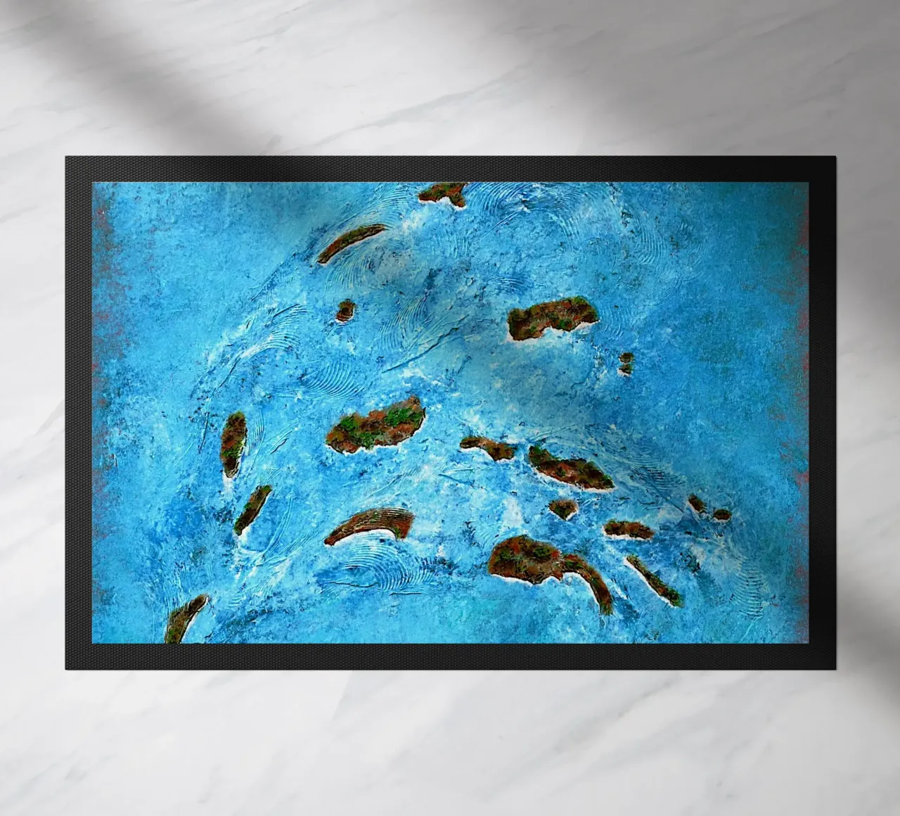 LIBRE COMO UN PÁJARO felpudo de Thierry Vobmann Abstract painting