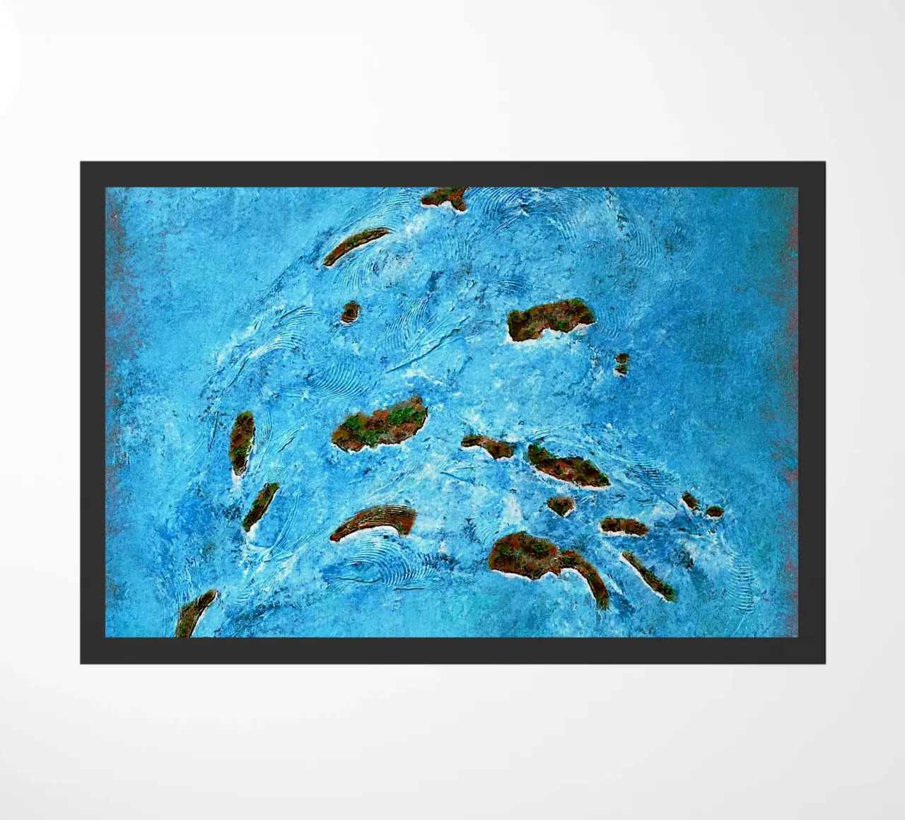 LIBRE COMO UN PÁJARO felpudo de Thierry Vobmann Abstract painting