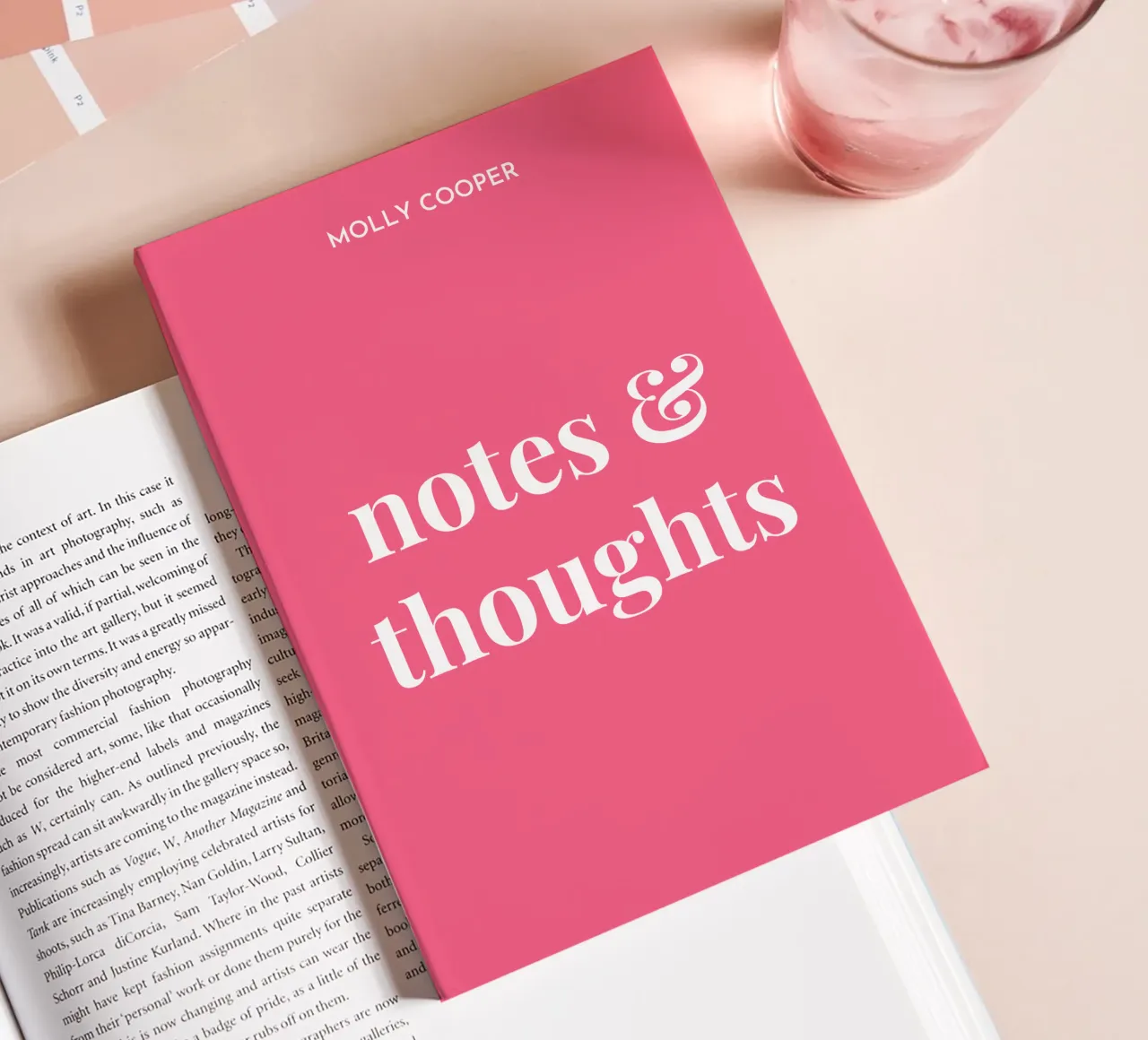 Custom Name notebook by Paigaam Studio