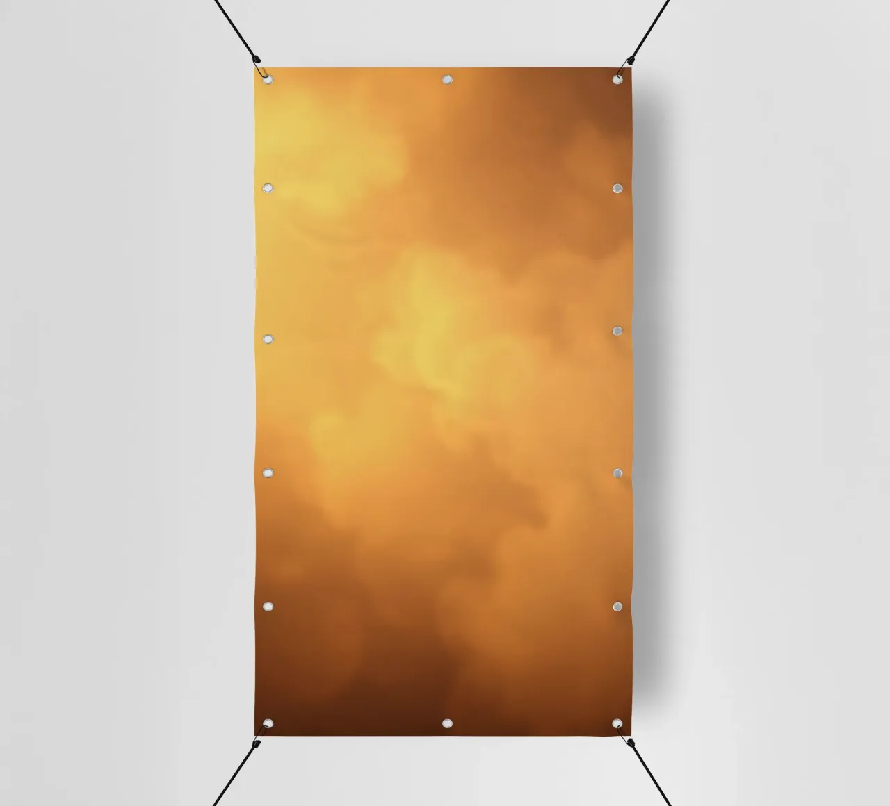 Schöne abstrakte warme Ton Tapete mit weichen Wolke PVC Plane von DesignDoodle