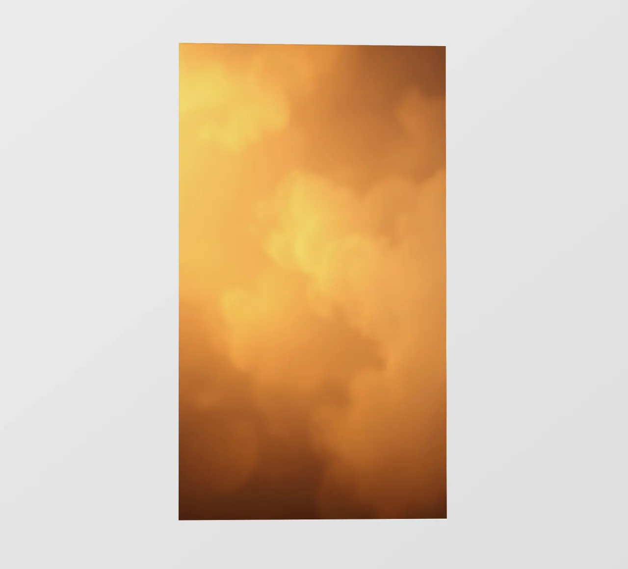 Schöne abstrakte warme Ton Tapete mit weichen Wolke PVC Plane von DesignDoodle