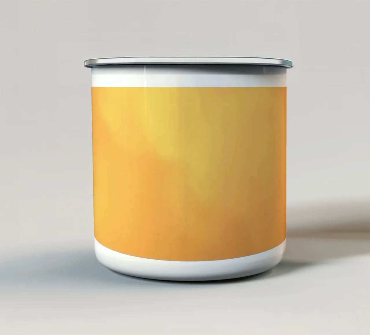 Bella carta da parati astratta dai toni caldi con nuvola soffice tazza in smalto da DesignDoodle