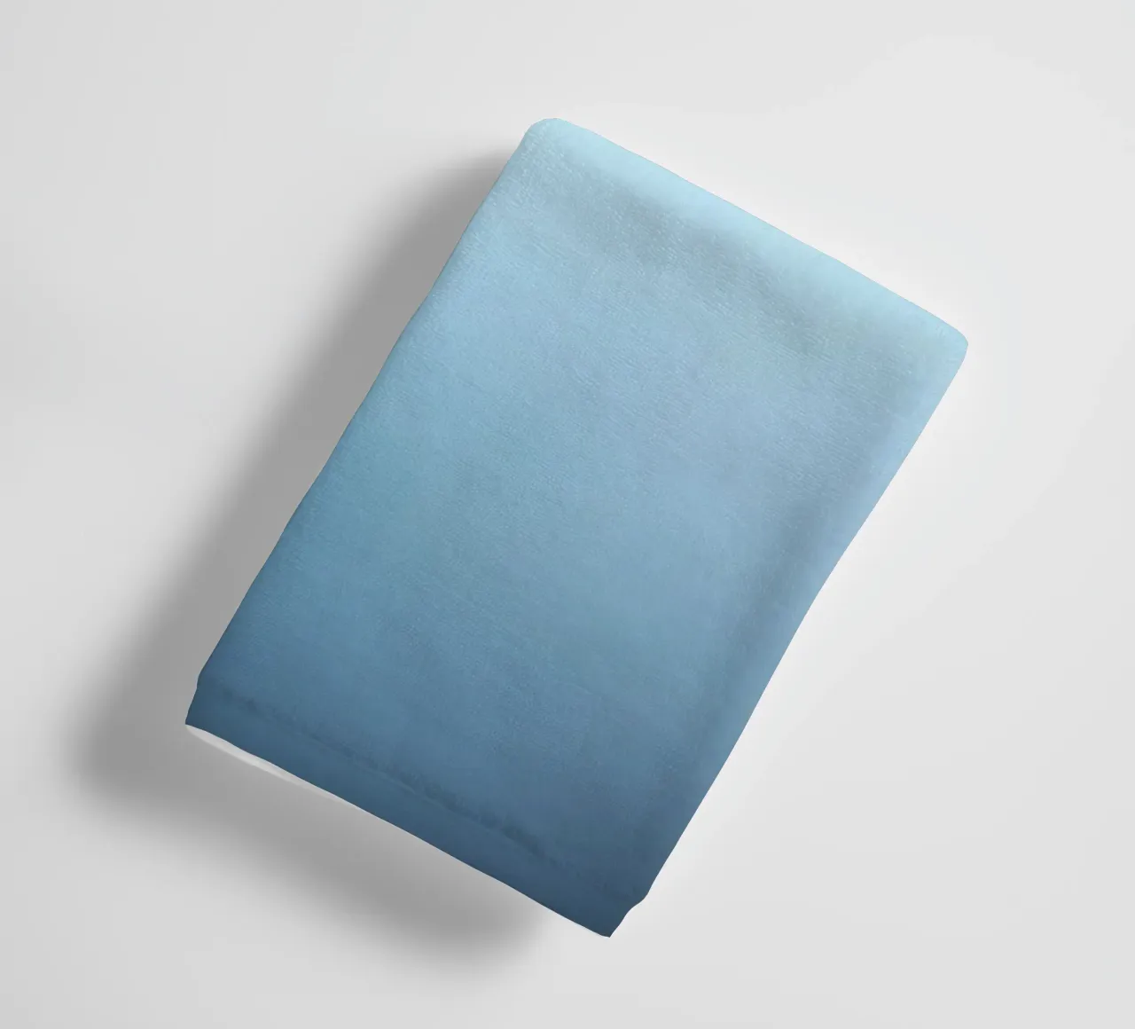 blue background featuring soft soothing gradients towel by DesignDoodle