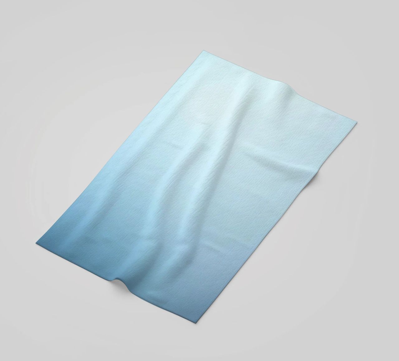 sfondo blu con sfumature morbide e rilassanti telo mare da DesignDoodle