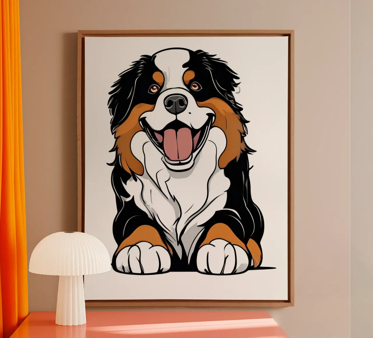 Liefste, liefste, liefste #50 canvas met Baklijst van Yumis.Beargang.and.Me