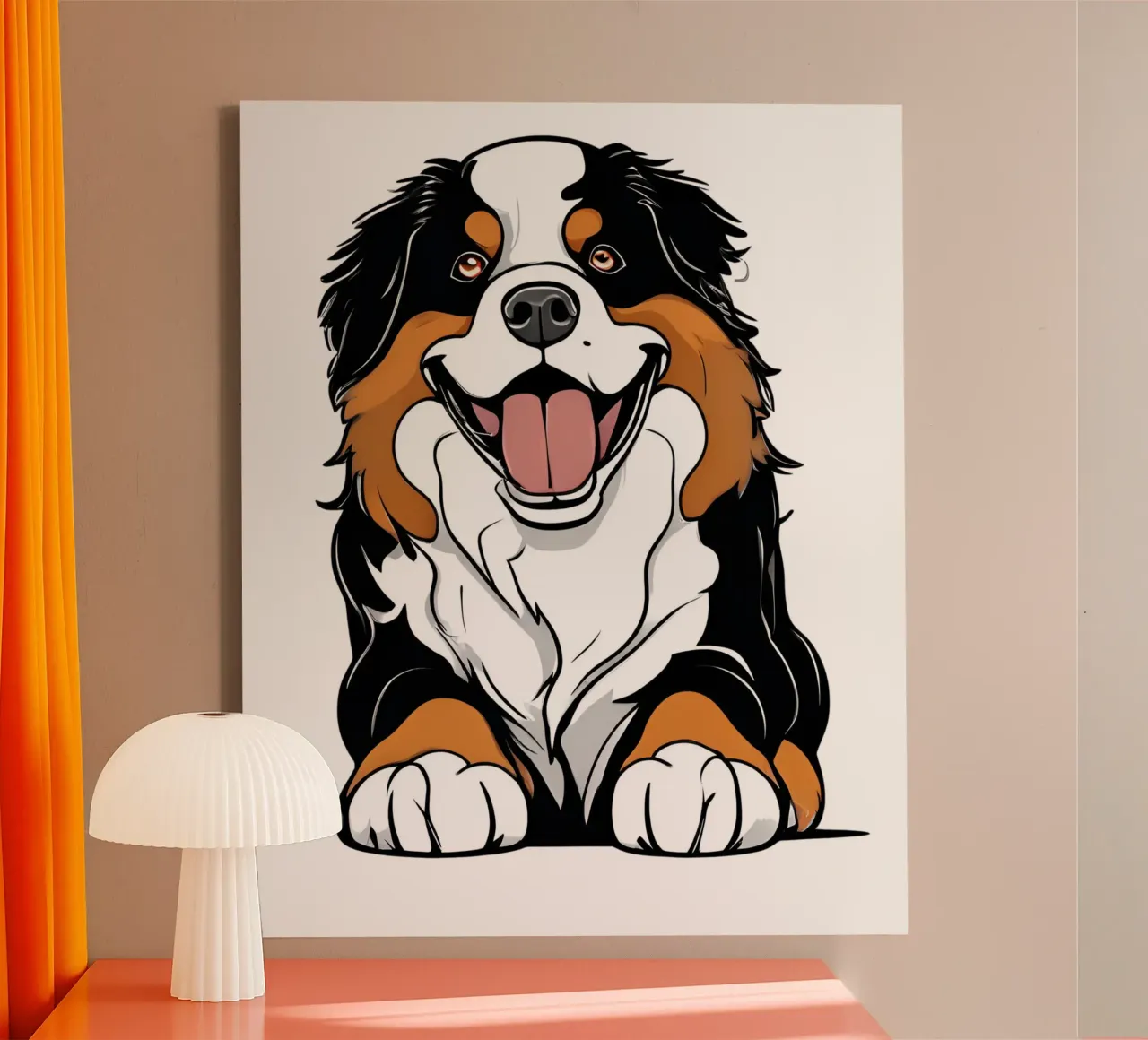 Liefste, liefste, liefste #50 canvas met Baklijst van Yumis.Beargang.and.Me