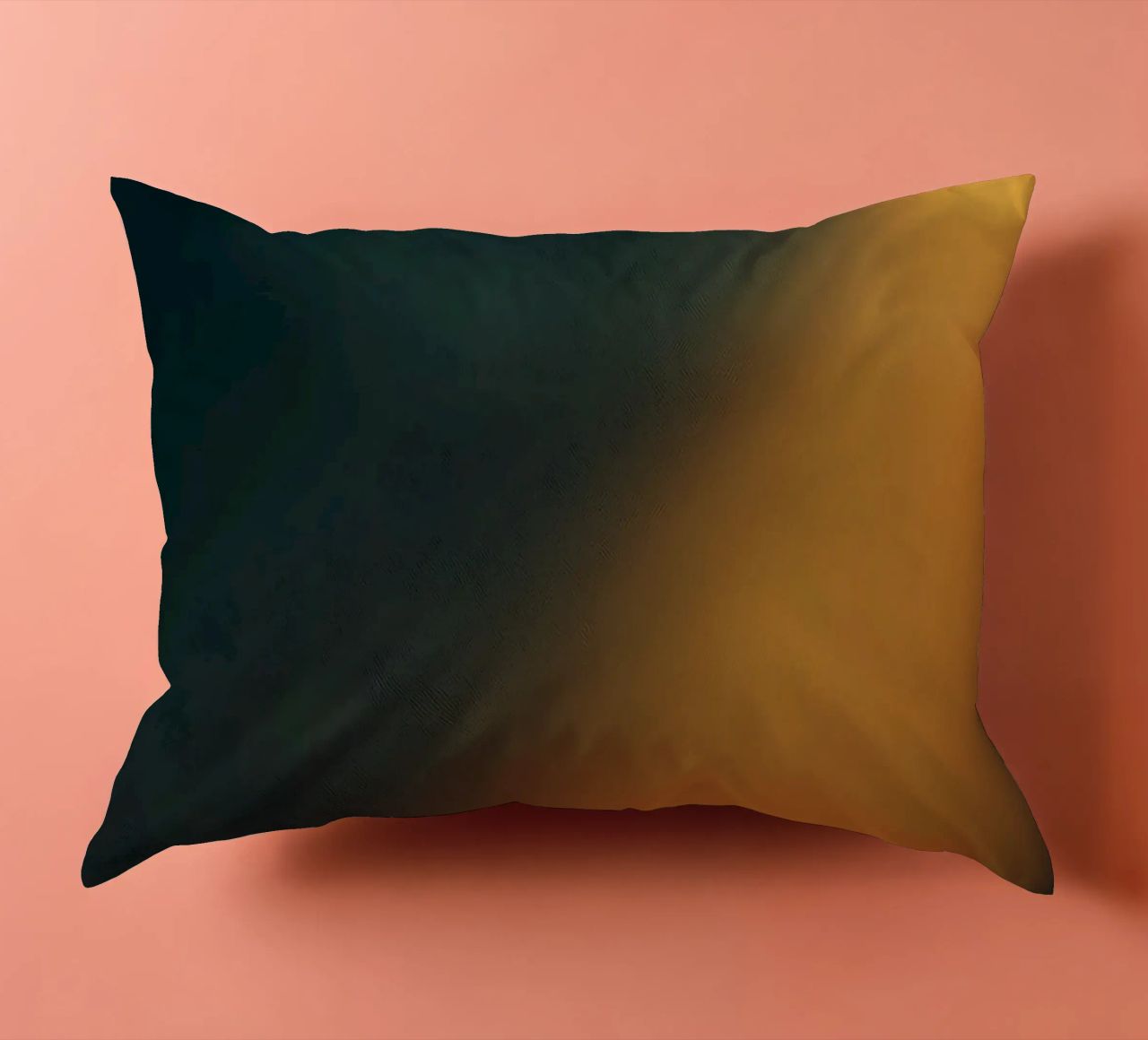 Explore warm light beams illuminating the abstract backgroun cuscino da DesignDoodle