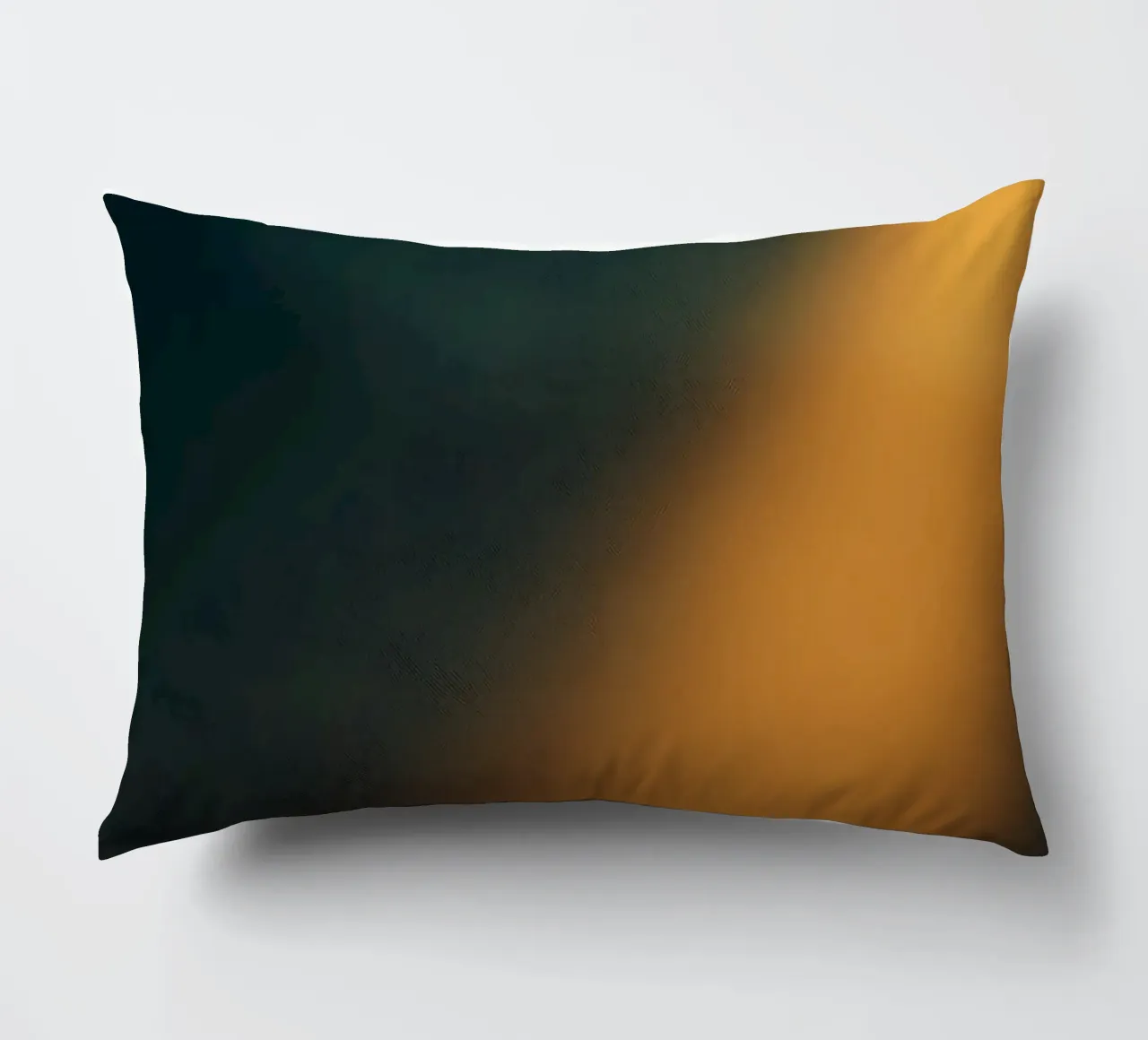 Explore warm light beams illuminating the abstract backgroun Kissen von DesignDoodle