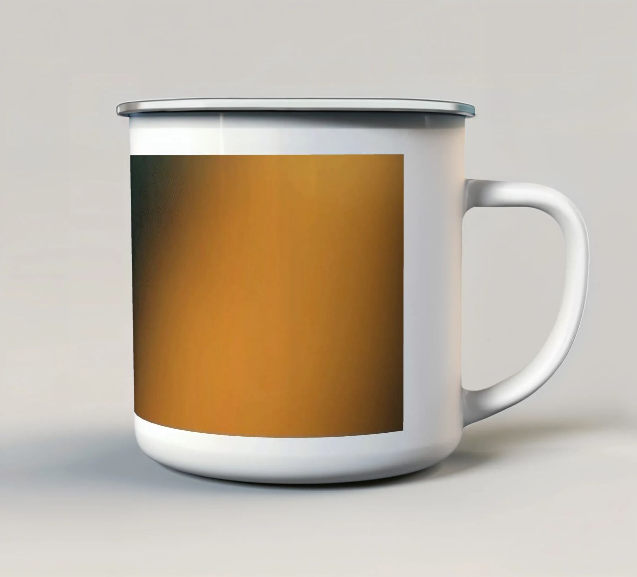 Explore warm light beams illuminating the abstract backgroun tazza in smalto da DesignDoodle