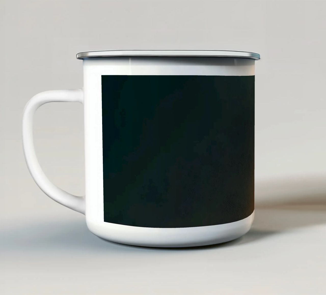 Explore warm light beams illuminating the abstract backgroun tazza in smalto da DesignDoodle