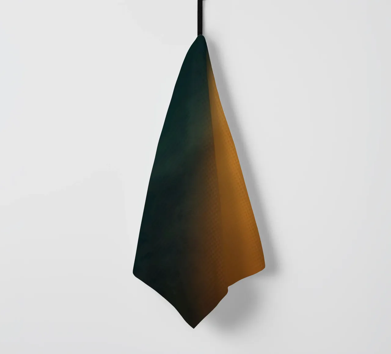 Explore warm light beams illuminating the abstract backgroun canovaccio da cucina da DesignDoodle