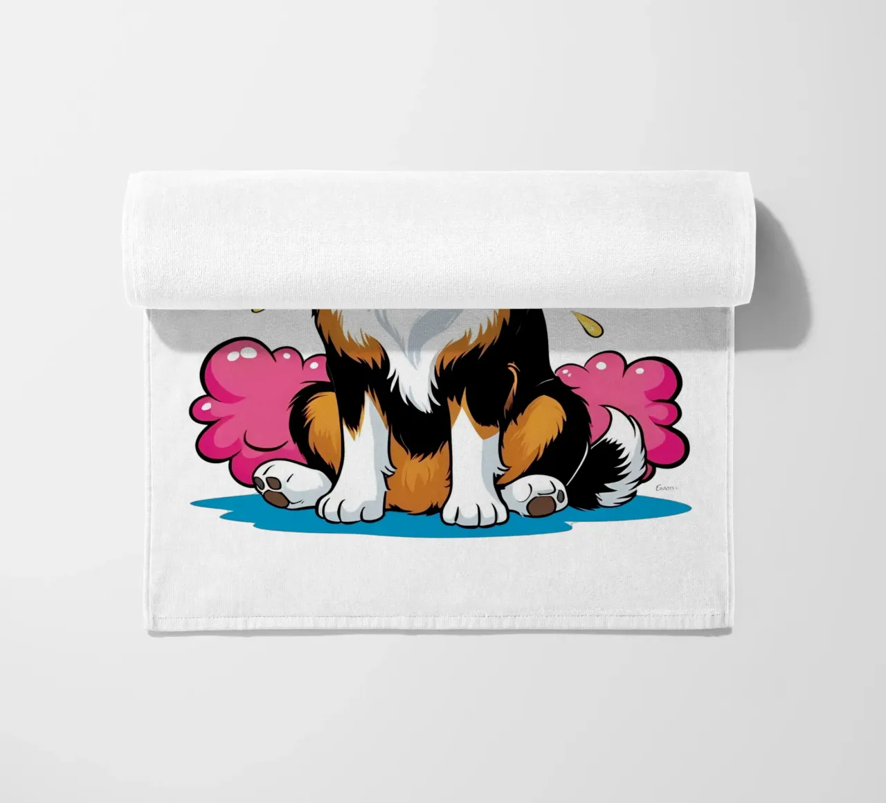 Sweet, sweetest, sweetest #51 beach towel by Yumis.Beargang.and.Me