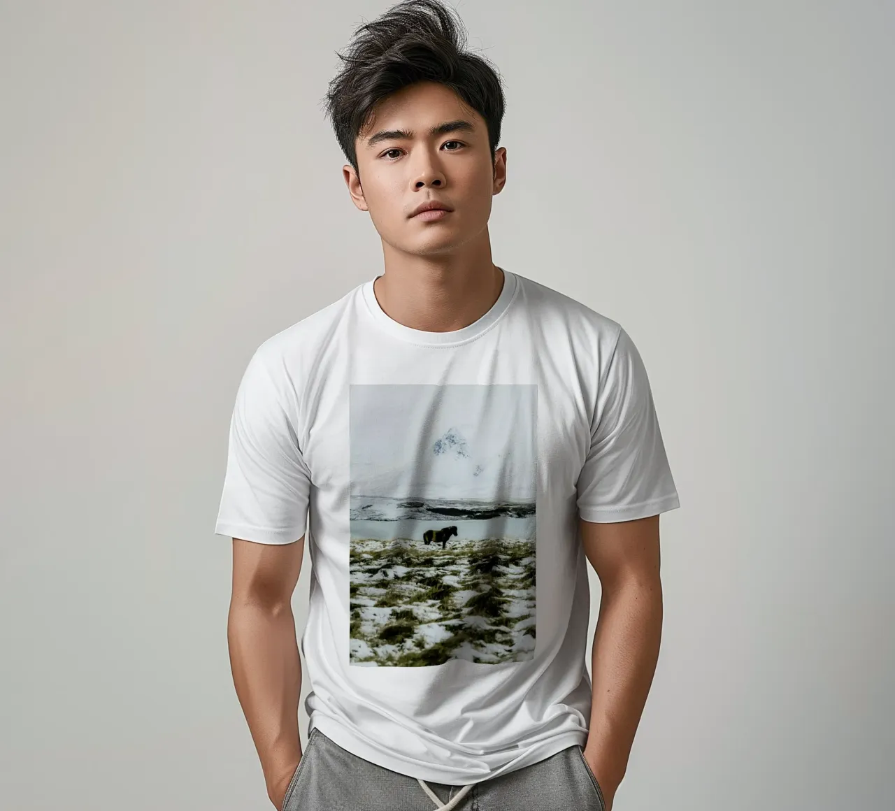 Born For The Cold t-shirt da Natural Kingdom