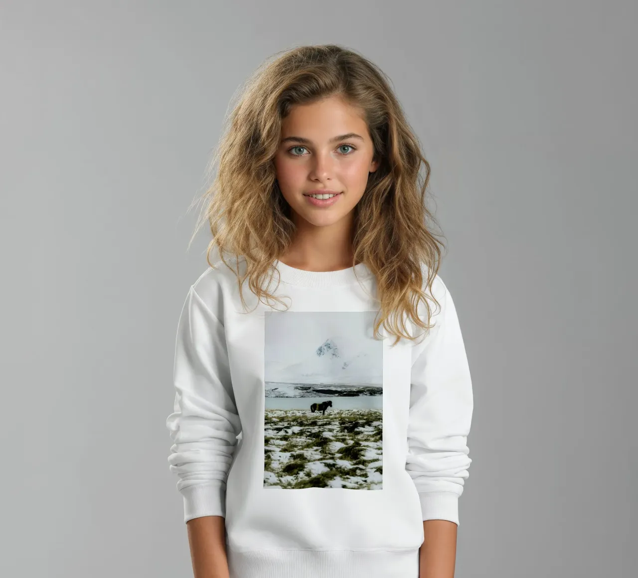 Born For The Cold felpa bambino da Natural Kingdom