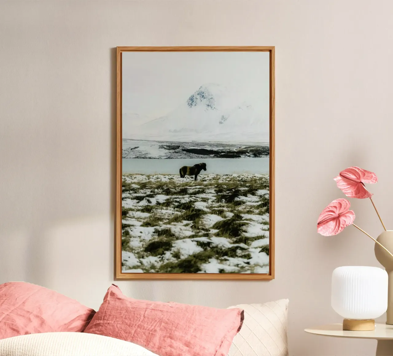 Born For The Cold alluminio dibond da Natural Kingdom