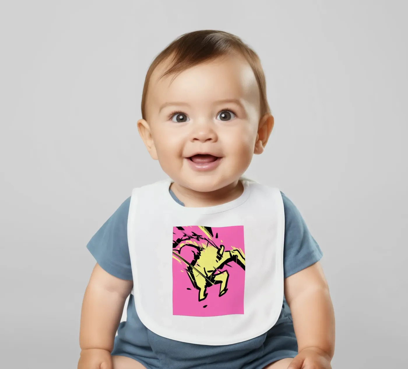 Jumping bavoir de Johannes Lott Illustration