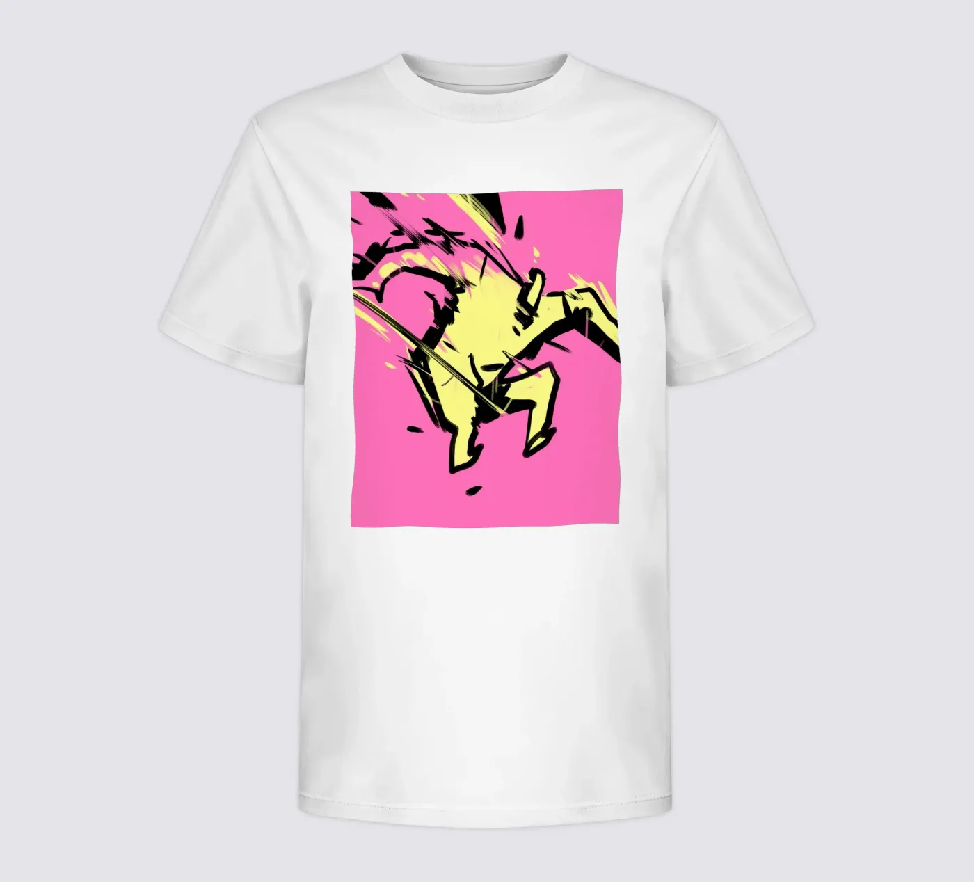 Springen kinder t-shirt van Johannes Lott Illustration