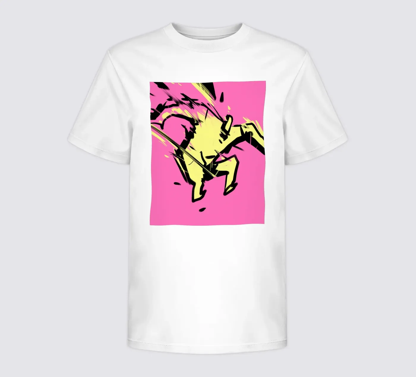 Springen kinder t-shirt van Johannes Lott Illustration