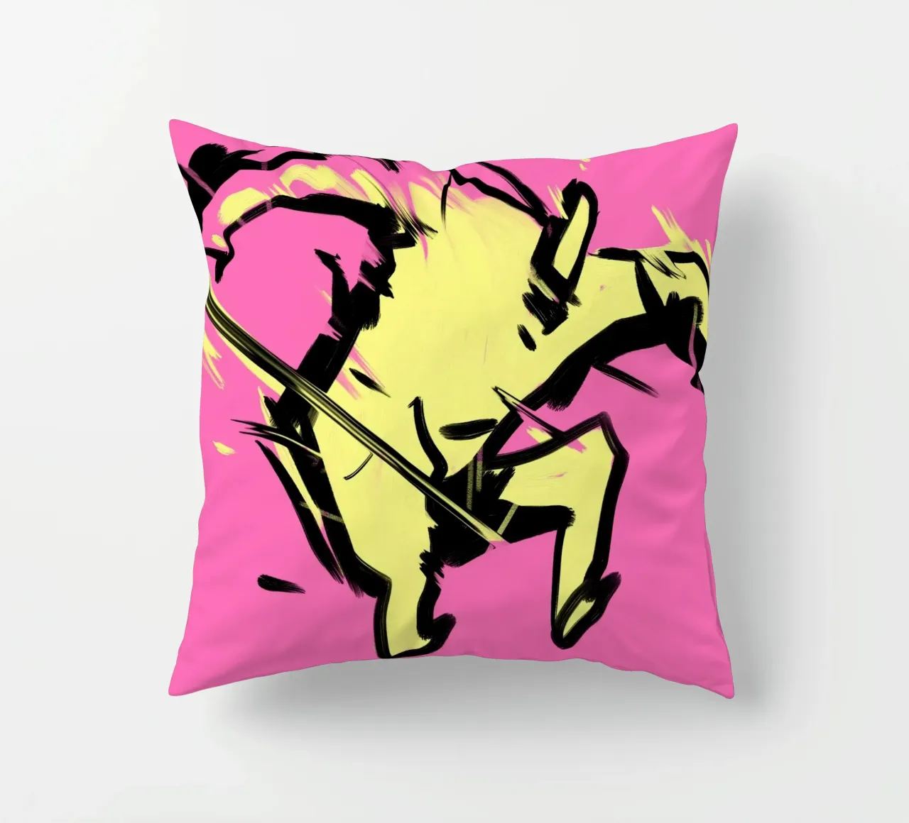 Sauts coussin de Johannes Lott Illustration