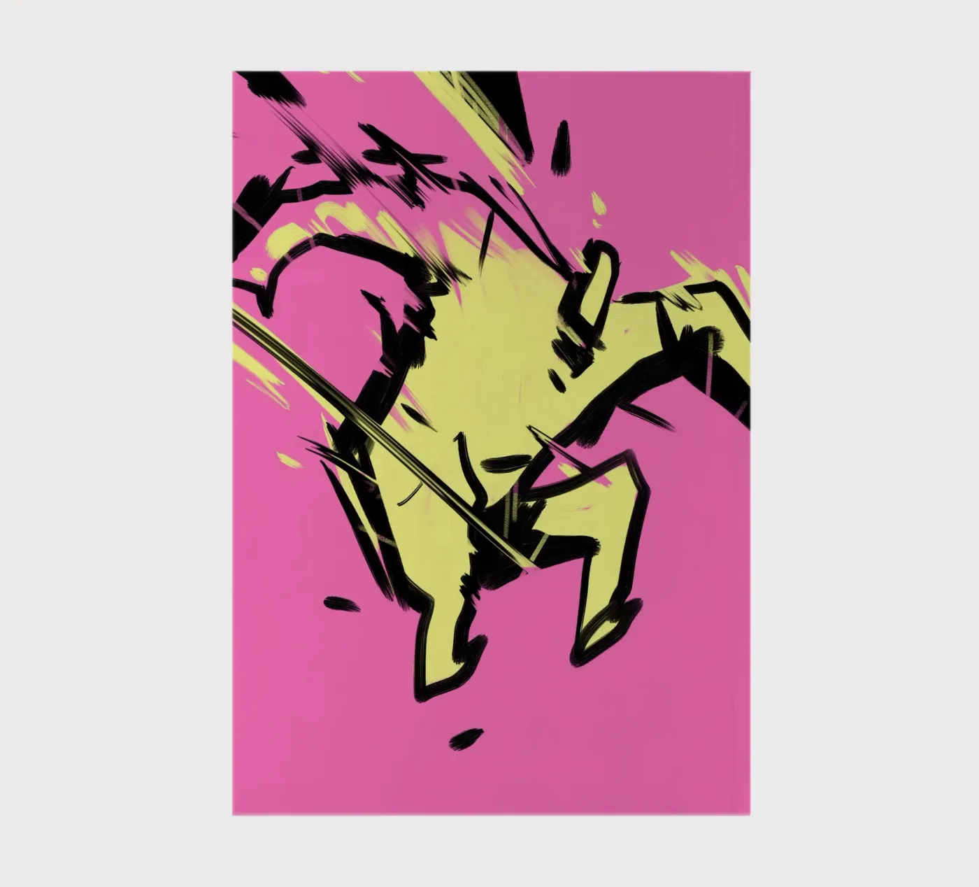 Jumping notebook by Johannes Lott Illustration
