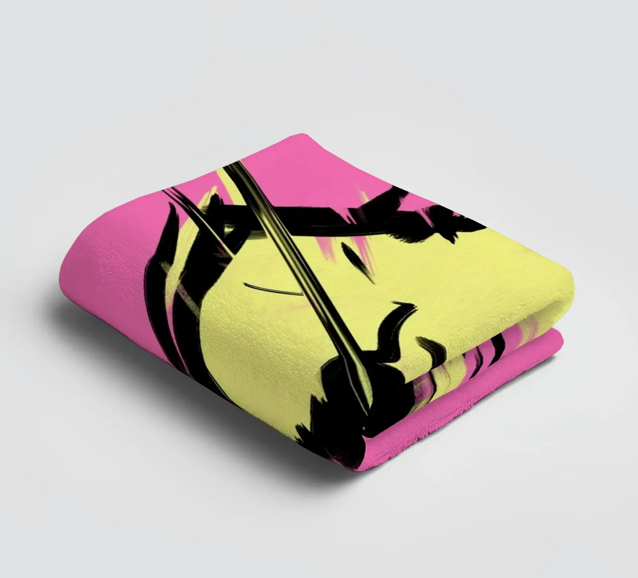 Springen Handtuch von Johannes Lott Illustration