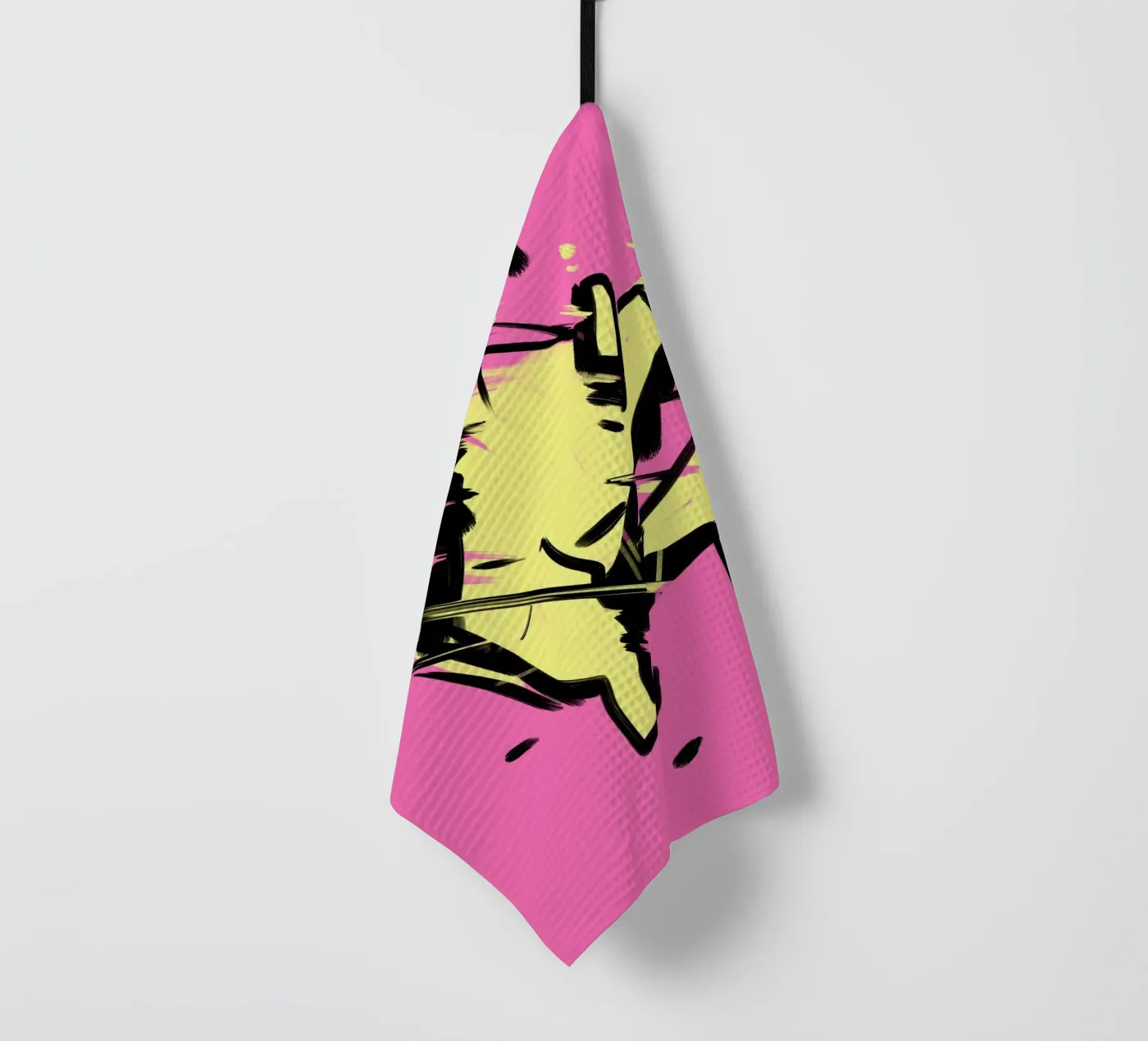 Springen Geschirrtuch von Johannes Lott Illustration