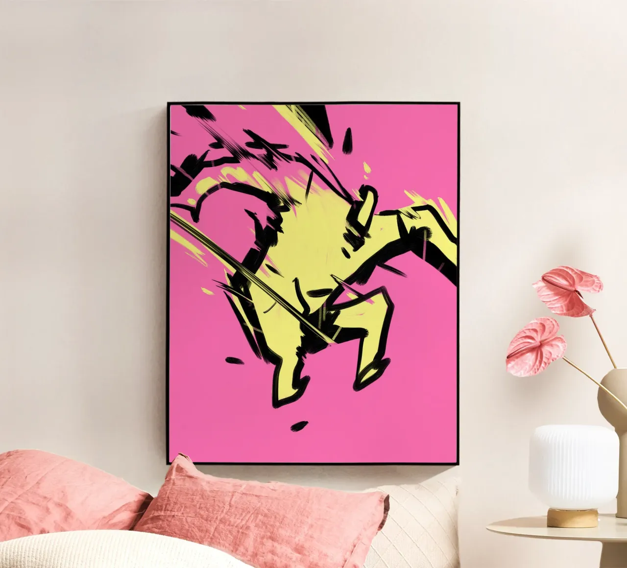 Salto plexiglass da Johannes Lott Illustration