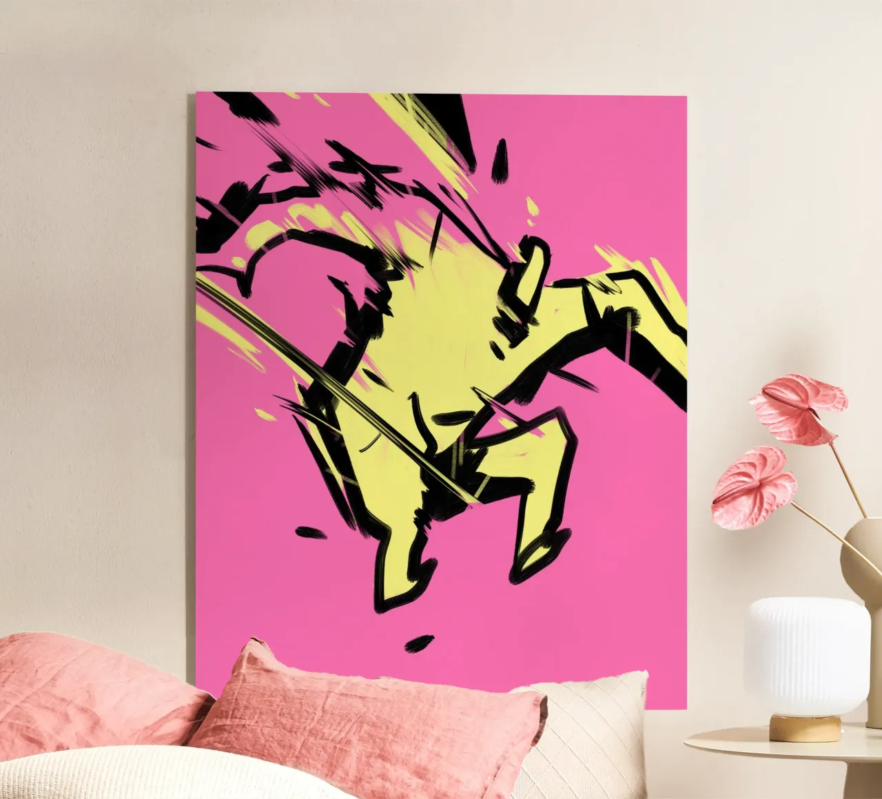 Salto plexiglass da Johannes Lott Illustration