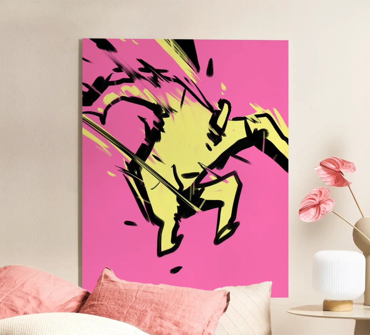 Jumping plexiglass da Johannes Lott Illustration