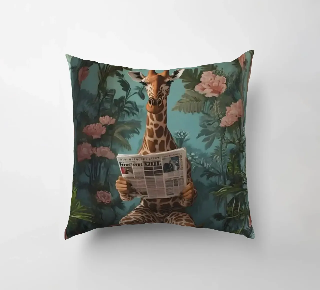 Giraffa nel water cuscino da Betty Shops