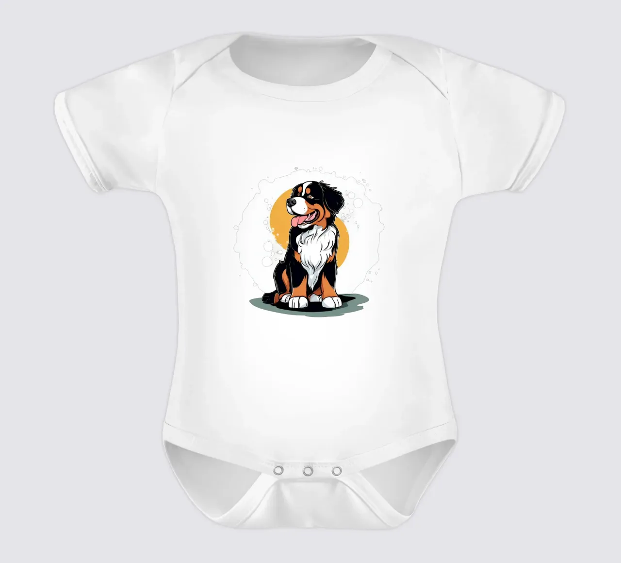 Liefste, liefste, liefste #52 babyrompertje korte mouwen van Yumis.Beargang.and.Me